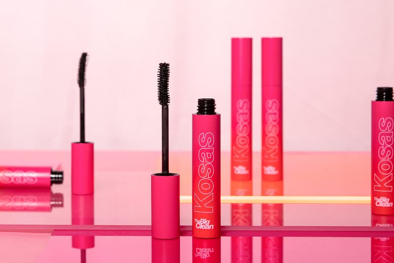 kosas the big clean mascara volumizing lash care smudge proof eye makeup release