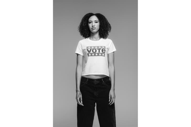 levis election vote campaign public service announcement hailey bieber jaden smith oge egbuonu november 3
