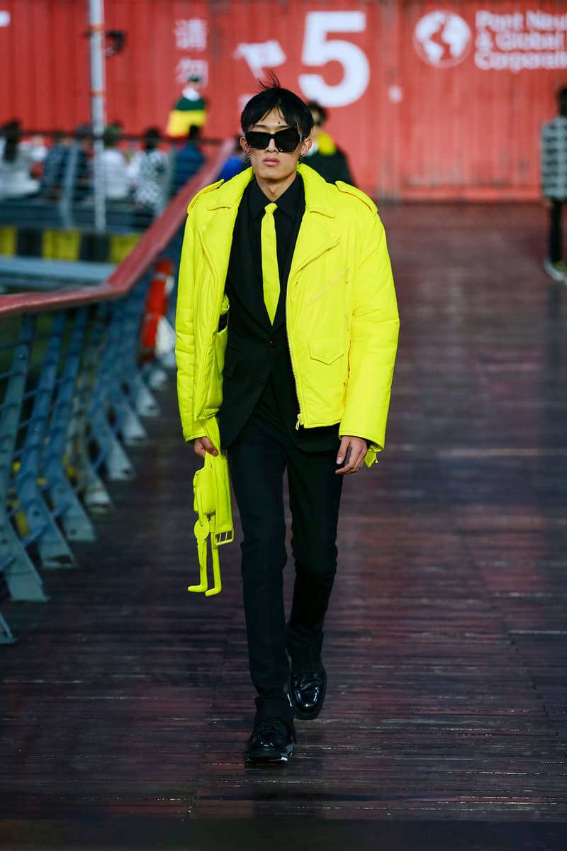 Louis Vuitton Virgil Abloh Spring/Summer 2021 Mens Collection Show Shanghai Coat Green Scorpion