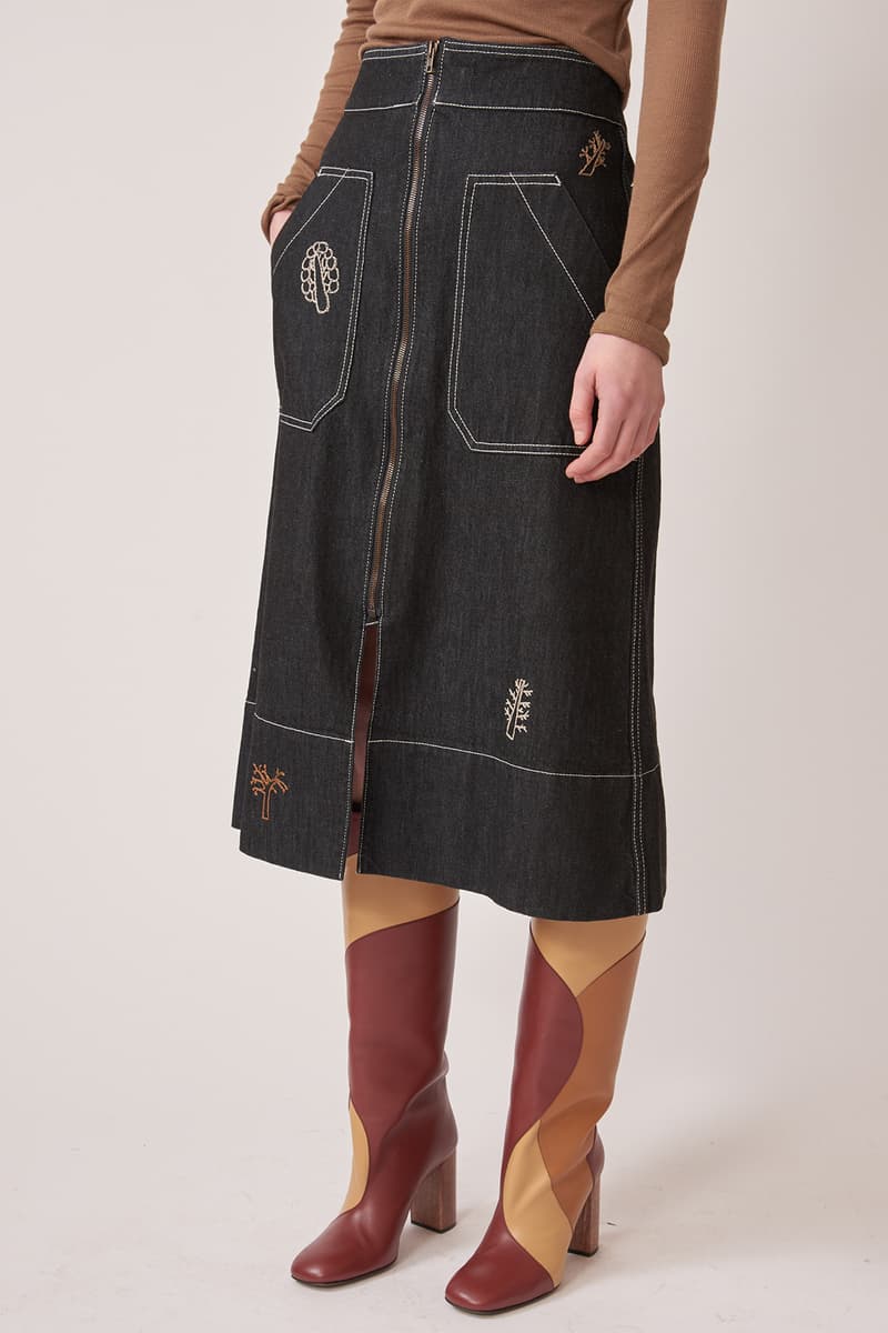 matchesfashion re ssone collaboration exclusive jackets skirt shirts upcycled sustainable