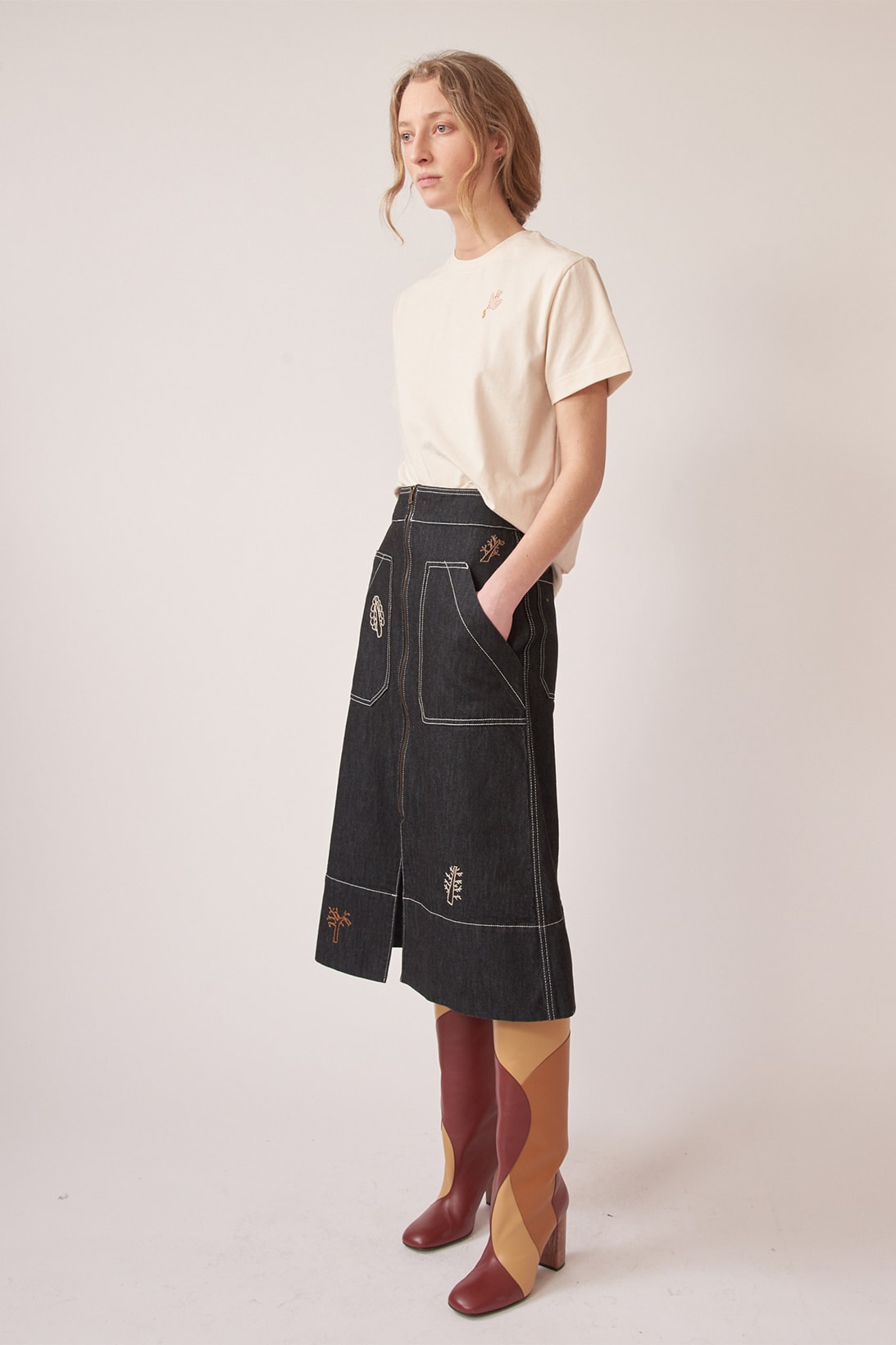 matchesfashion re ssone collaboration exclusive jackets skirt shirts upcycled sustainable 