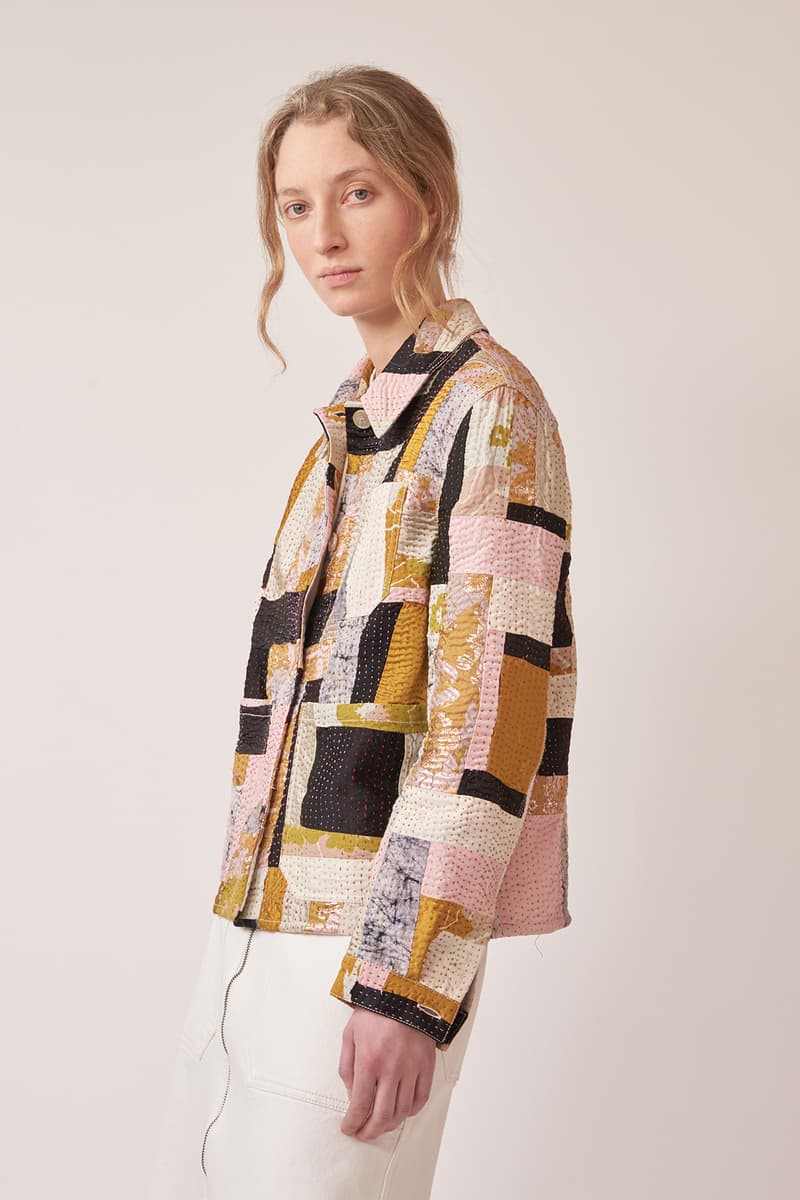 matchesfashion re ssone collaboration exclusive jackets skirt shirts upcycled sustainable