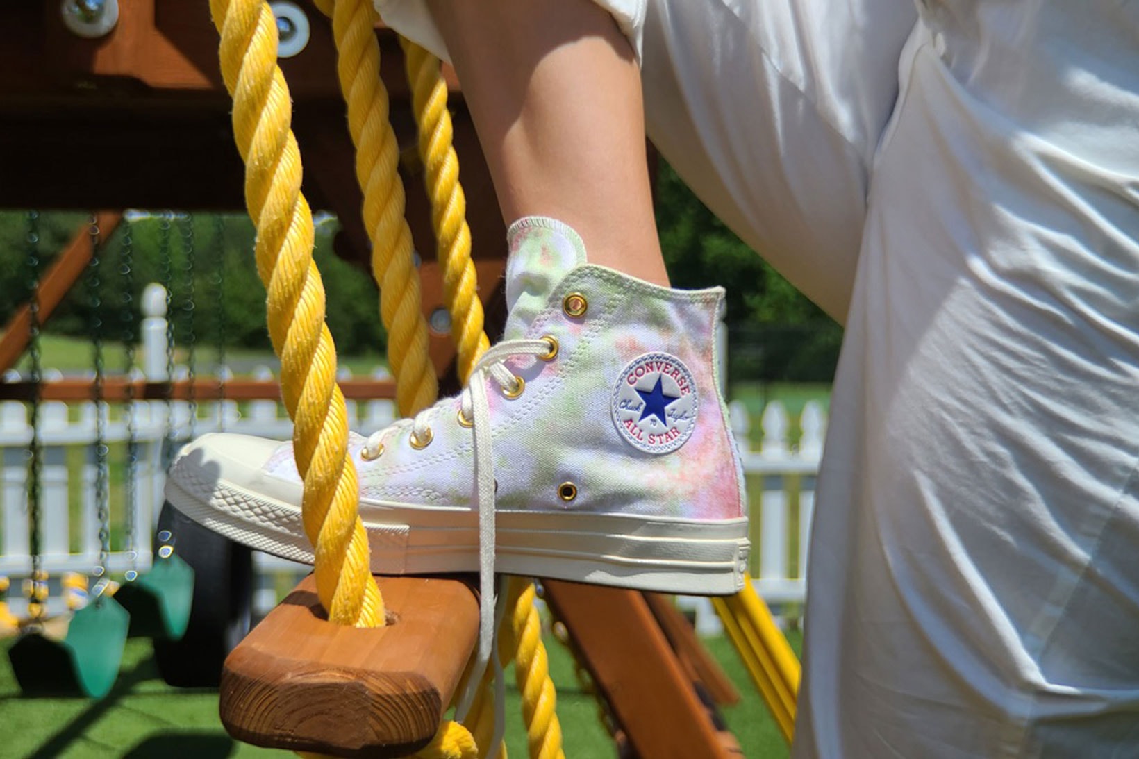 Millie Bobby Brown x Converse Chuck 70 Collaboration By You Custom Collection Tie Dye