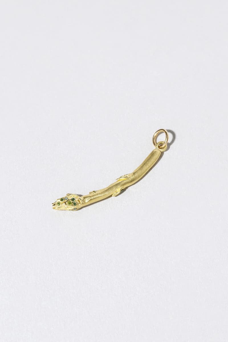Mociun Fine Foods Luxury Jewelry Charm Collection Small Bites Snacks Shrimp Egg Avocado Asparagus Dumpling
