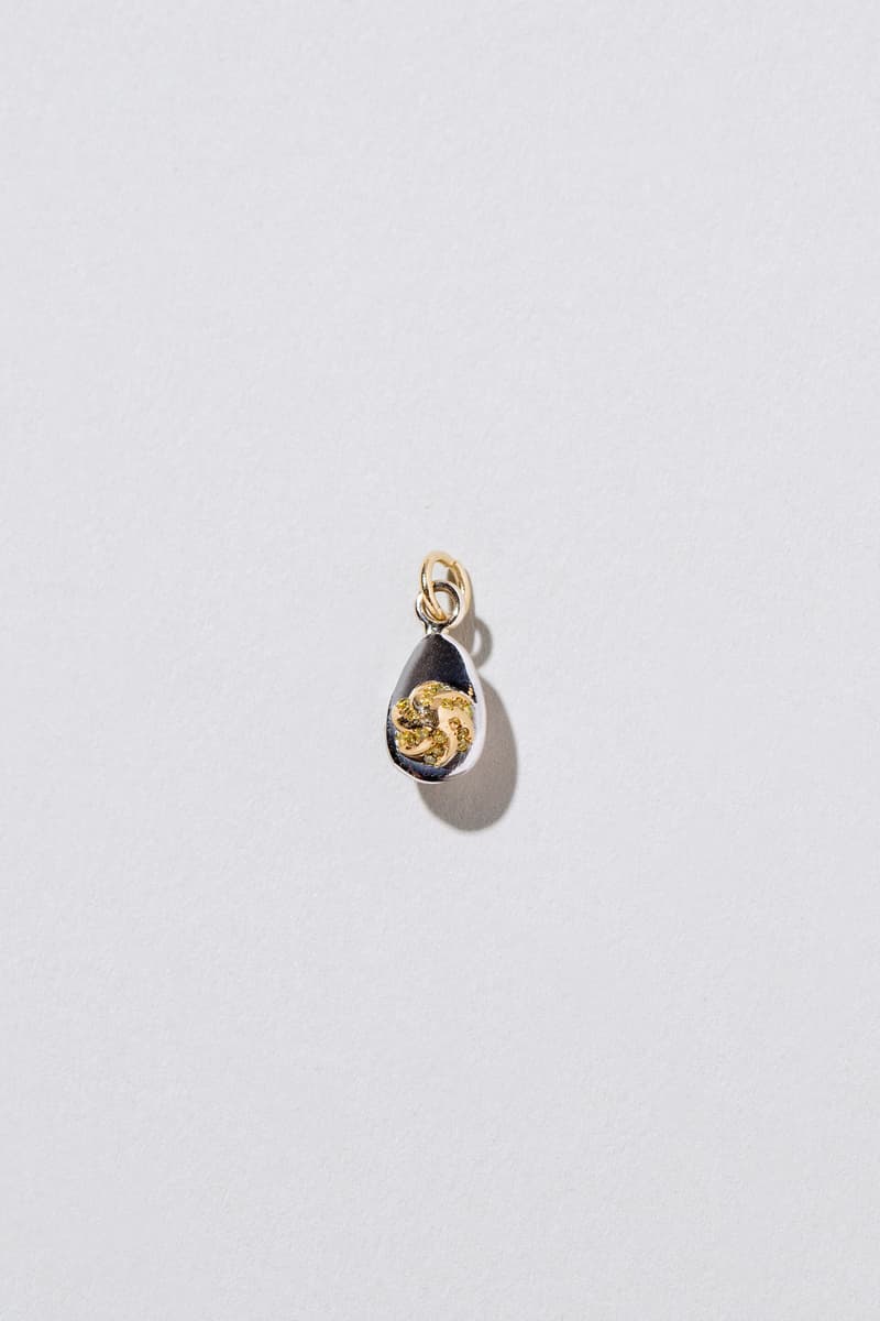 Mociun Fine Foods Luxury Jewelry Charm Collection Small Bites Snacks Shrimp Egg Avocado Asparagus Dumpling