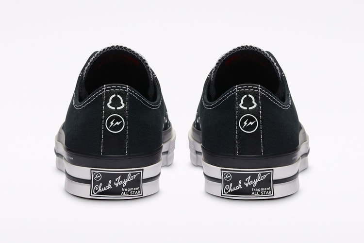 Here's an Official Look at fragment design x Moncler's Converse Chuck 70 Ox Sneaker