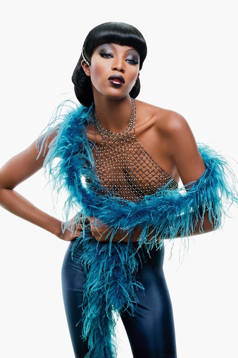 naomi campbell photography model book portfolio taschen