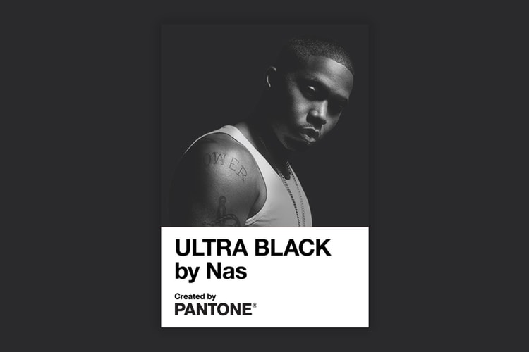 Pantone Unveils "Ultra Black" Shade Created in Partnership With Nas