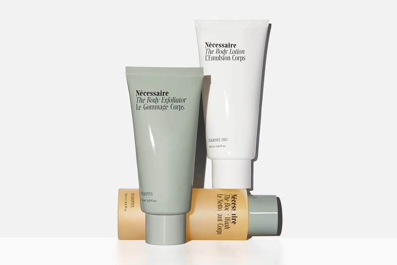 necessaire sephora partnership body care sustainable deodorant lotion wash exfoliator beauty