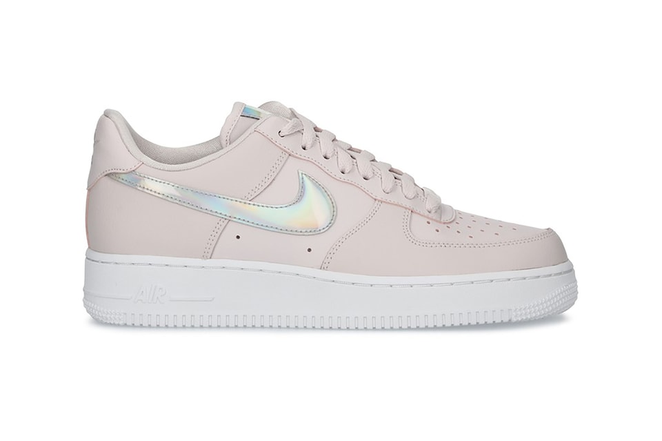 Nike's Air Force 1 '07 LV8, Black & Iridescent Silver