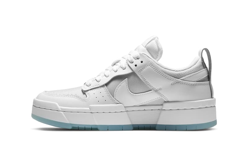 nike dunk low disrupt womens sneakers white red footwear sneakerhead shoes