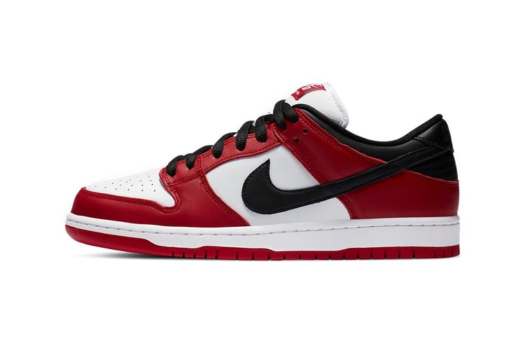 Nike's SB Dunk Low Arrives in "Chicago" Colorway Inspired by Air Jordan 1