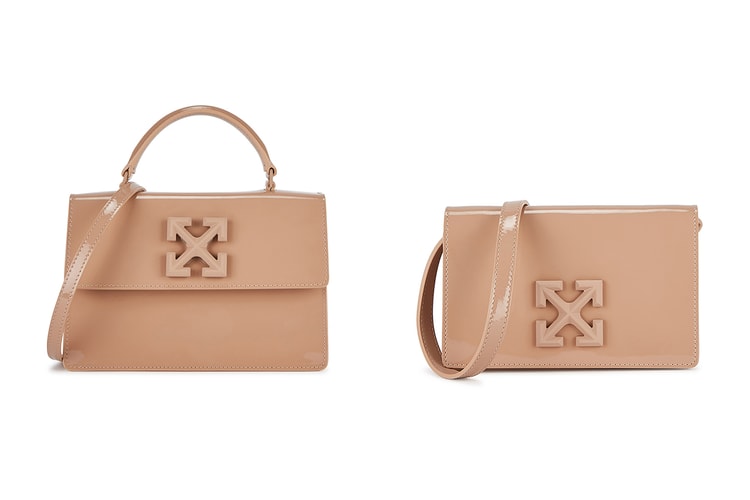 Off-White™'s Jitney 1.4 and 0.5 Bags Receive the Nude Pink Treatment