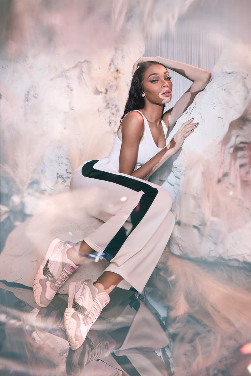 puma winnie harlow collaboration kyron beasts womens sneakers footwear sneakerhead shoes campaign