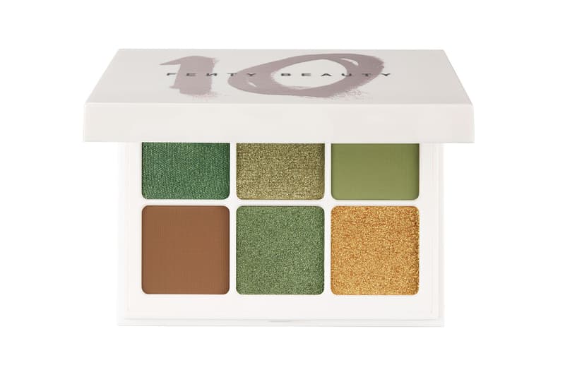 Fenty Beauty Snap Shadows Eyeshadow Palette Wine Stunna Lip Paint Underdawg