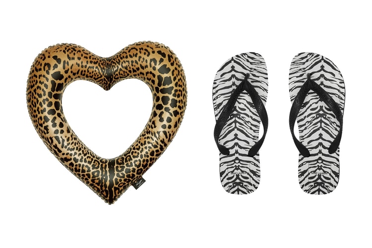 Saint Laurent Drops Luxe Poolside Essentials Including Floats, Beach Balls and Flip Flops