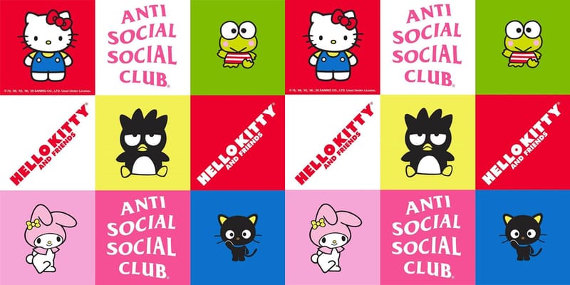 anti social social club hello kitty