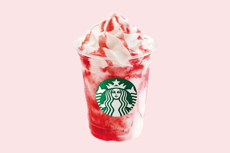 Starbucks Launches Marbled Pink Milk Strawberry Frappuccino