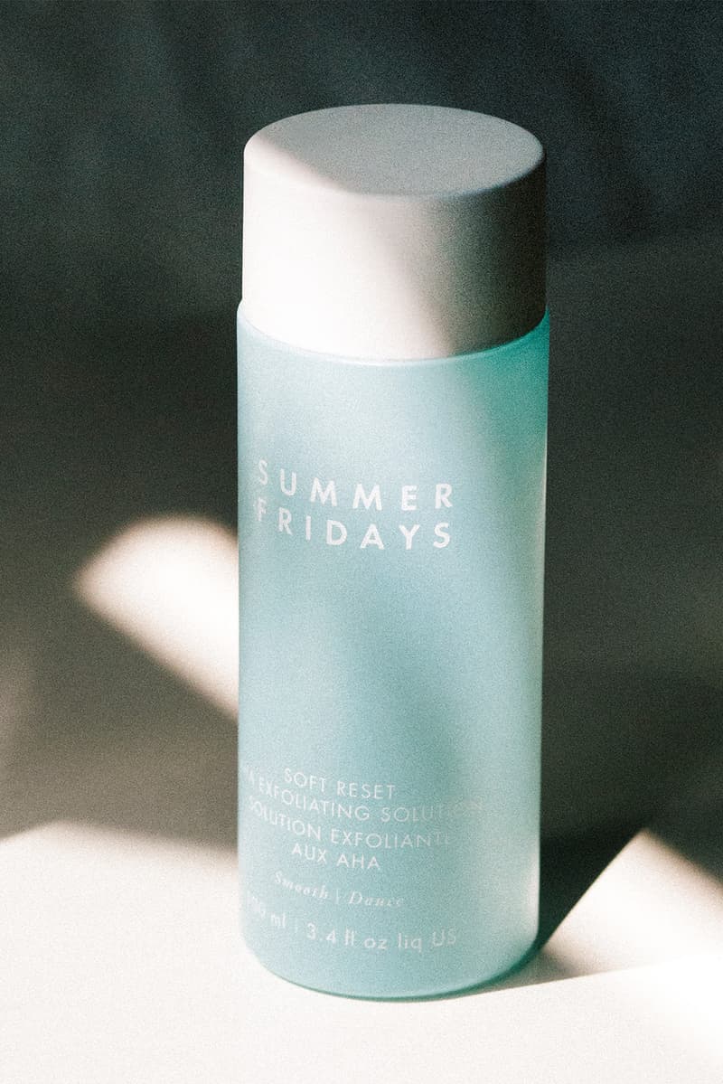 summer fridays exfoliating solution soft reset aha skincare brightening plump smooth vegan cruelty-free