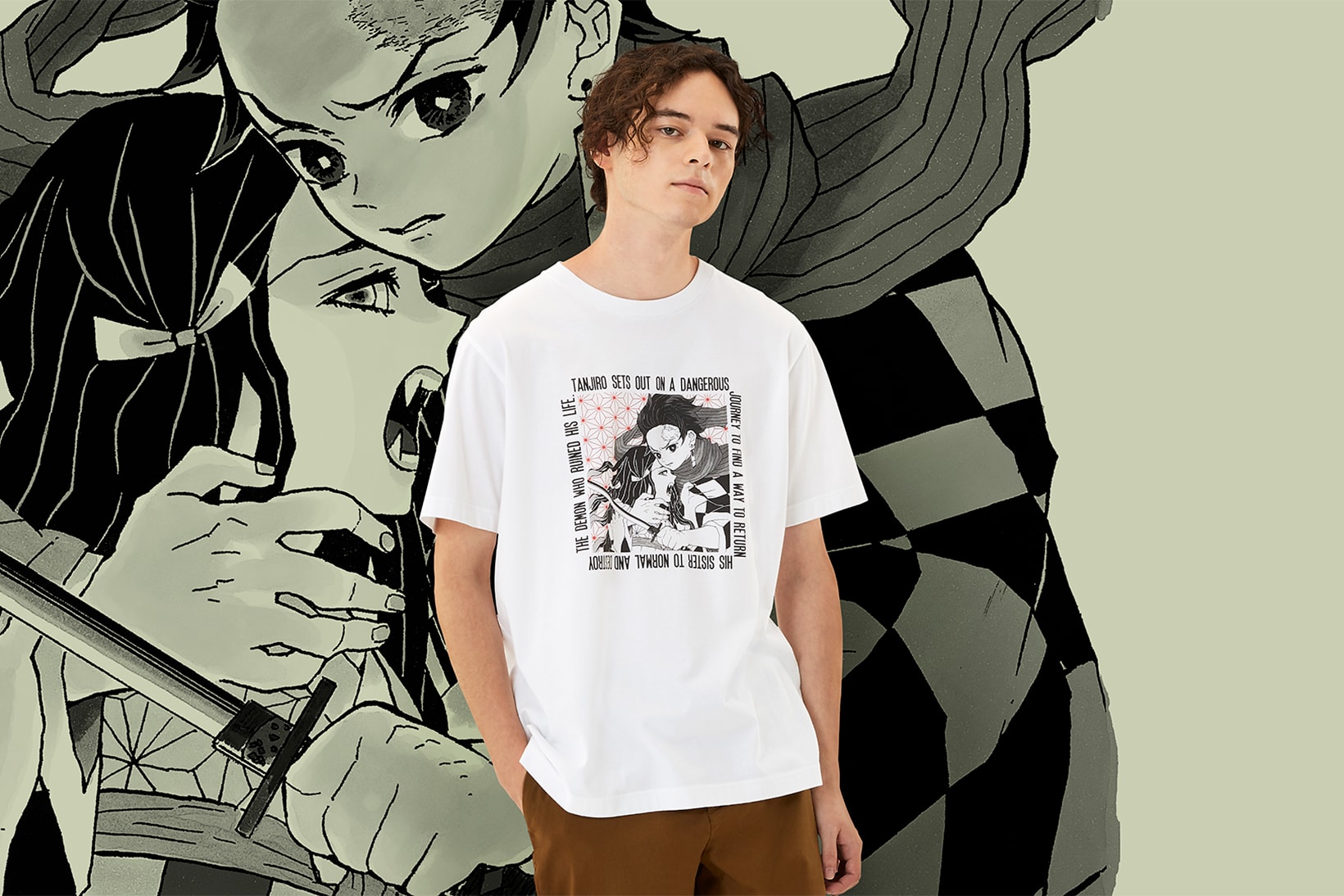 uniqlo ut demon slayer collaboration t shirts tees anime manga