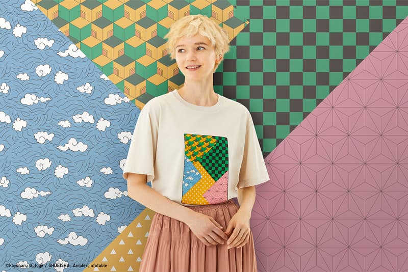 uniqlo ut demon slayer collaboration t shirts tees anime manga