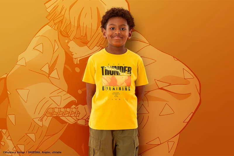uniqlo ut demon slayer collaboration t shirts tees anime manga