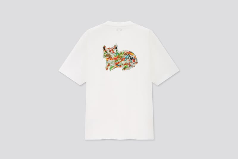 uniqlo ut kenshi yonezu collaboration unisex t shirts cats pink blue tees