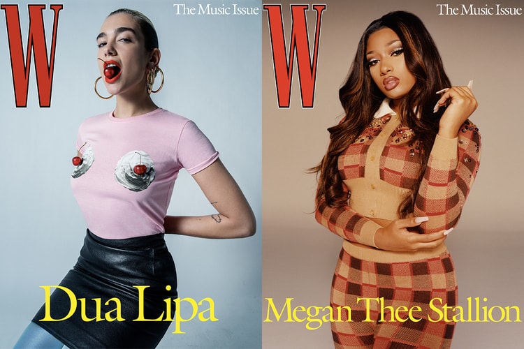'W Magazine' Taps Megan Thee Stallion and Dua Lipa As Its Latest Cover Stars