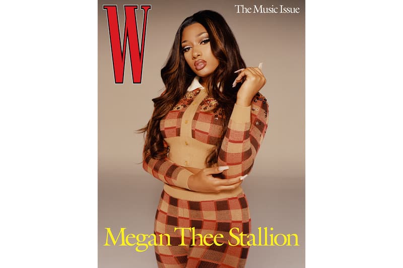 w magazine megan thee stallion dua lipa volume 3 the music issue cover stars