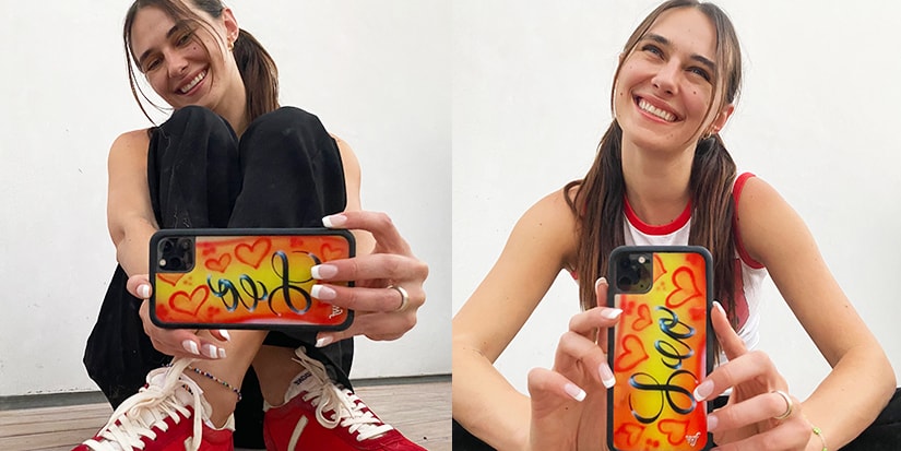 Coque IPhone XS Wildflower - Design Cœurs, Léo Et Signes Du Zodiaque Bleu/jaune - Occasion
