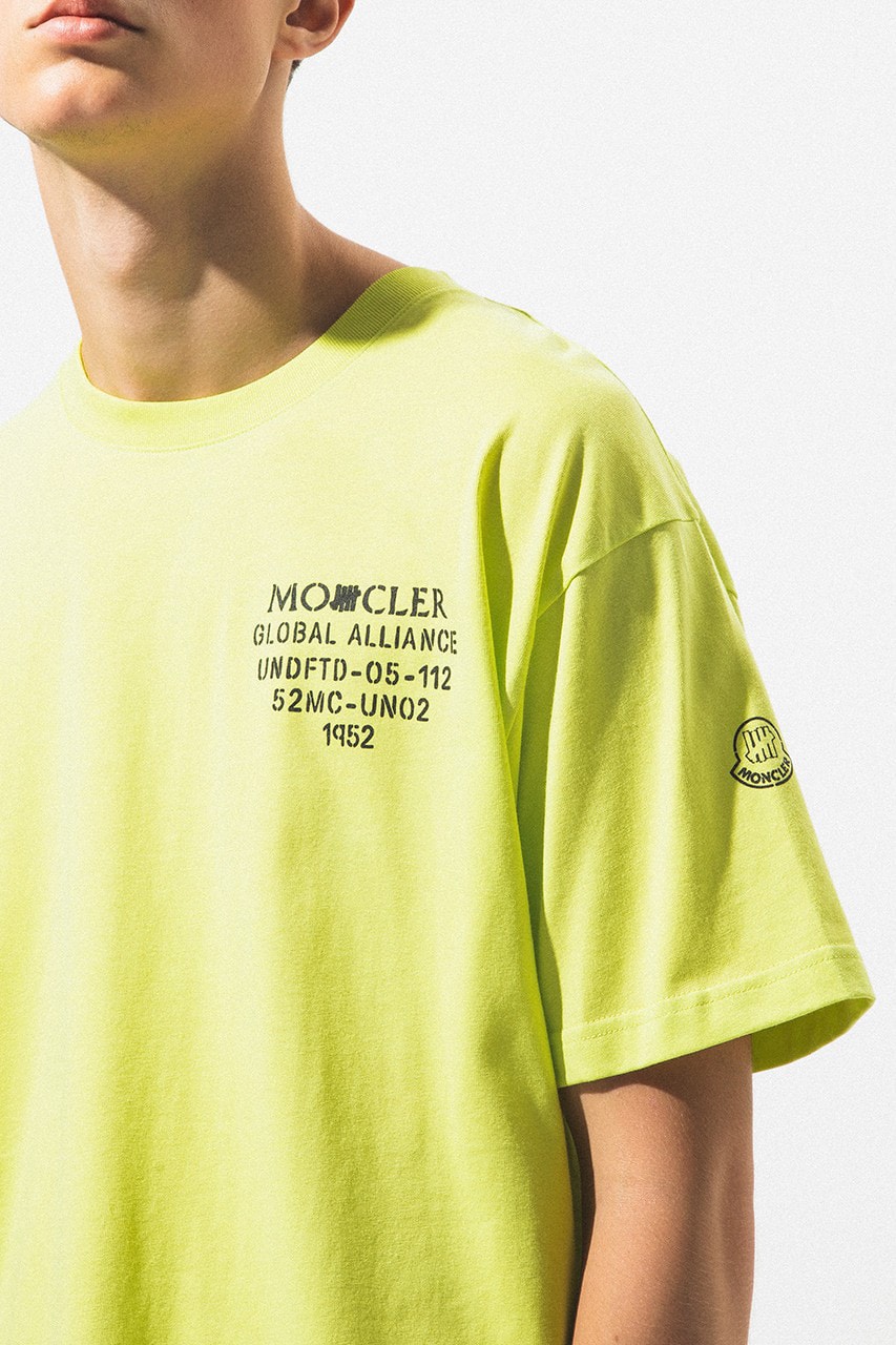 2 Moncler 1952 x UNDEFEATED Collaboration Collection T-Shirt Green