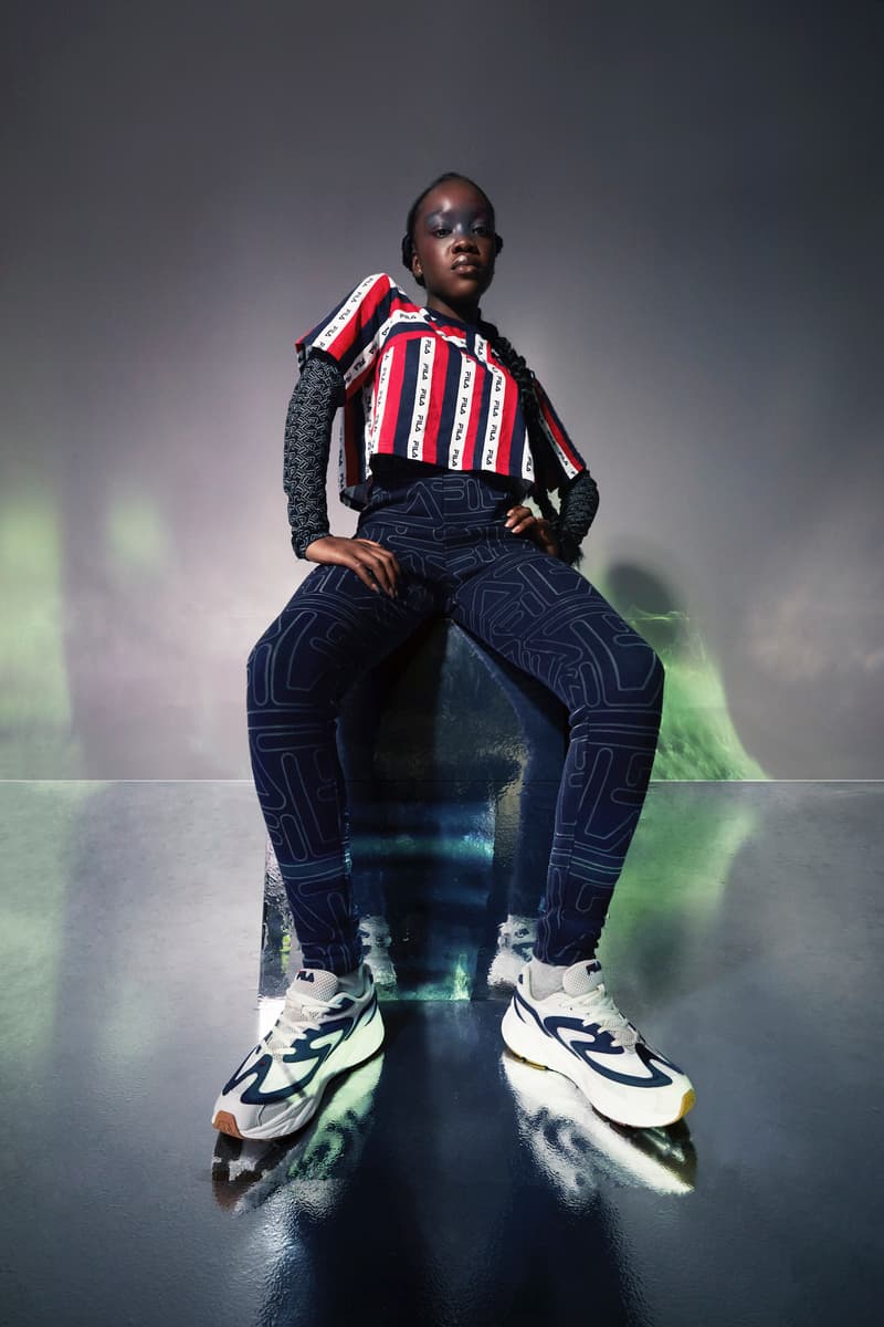 FILA Korea Sneaker Pack Lookbook Editorial Sportswear Trainers Platform Shoes