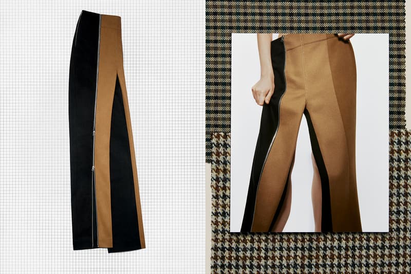 acne studios repurposed drops model upcycled sustainable denim leather jeans blazers pants capsule release