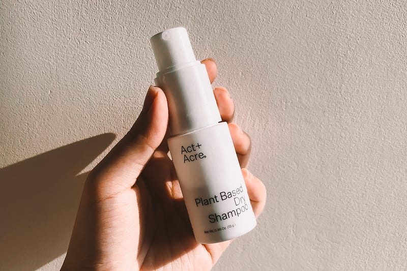 Act+Acre's Plant Based Dry Shampoo Gives My Thin, Fine Hair Volume and Texture