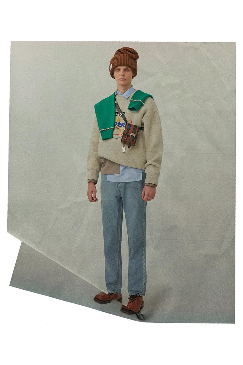 ader error fall winter lookbook release info beanies jackets jumpers knit sweaters