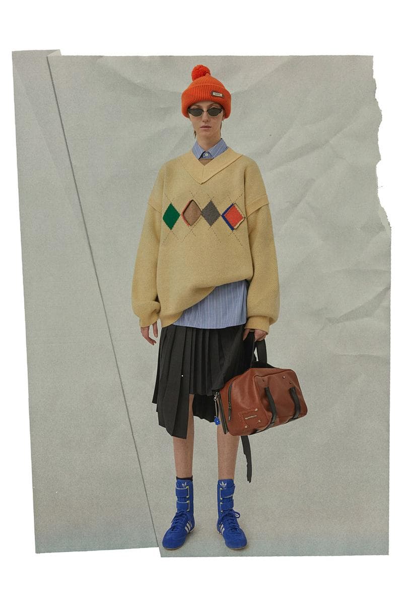 ader error fall winter lookbook release info beanies jackets jumpers knit sweaters