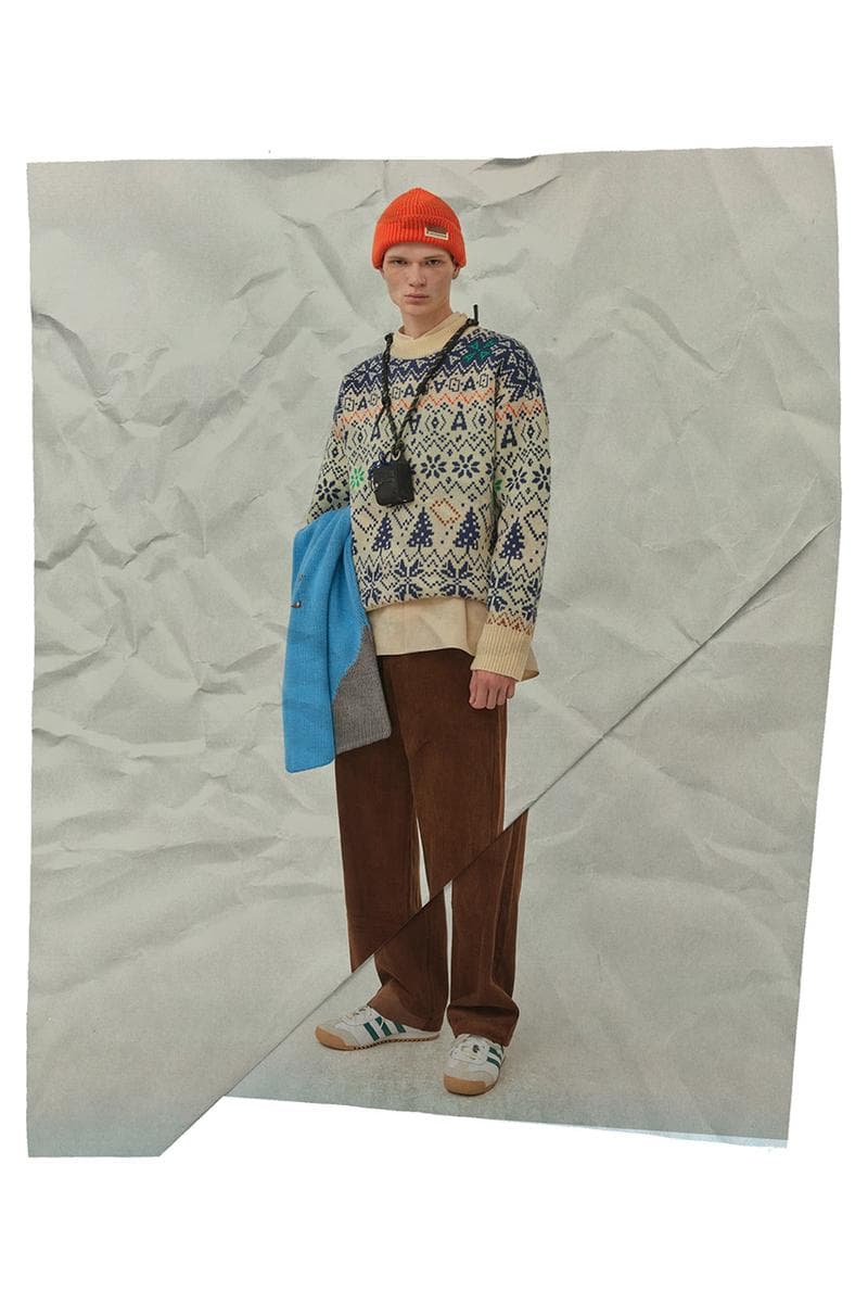 ader error fall winter lookbook release info beanies jackets jumpers knit sweaters