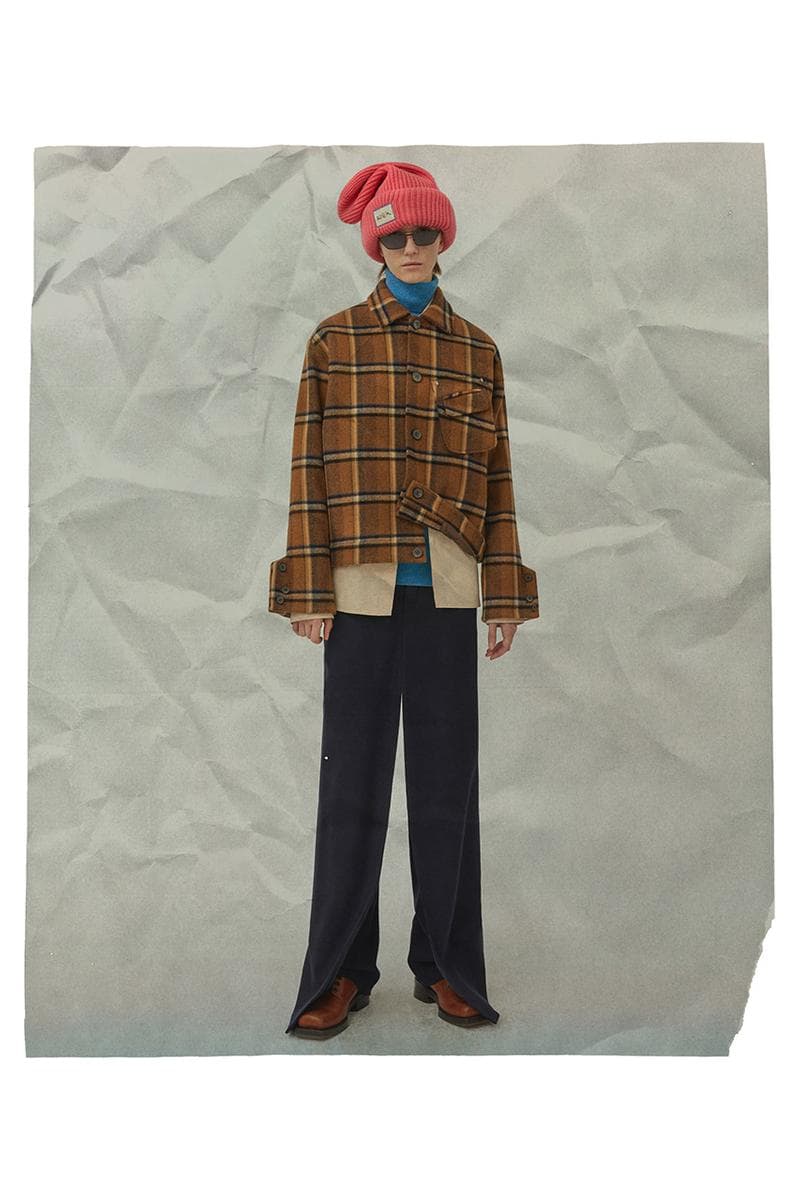 ader error fall winter lookbook release info beanies jackets jumpers knit sweaters