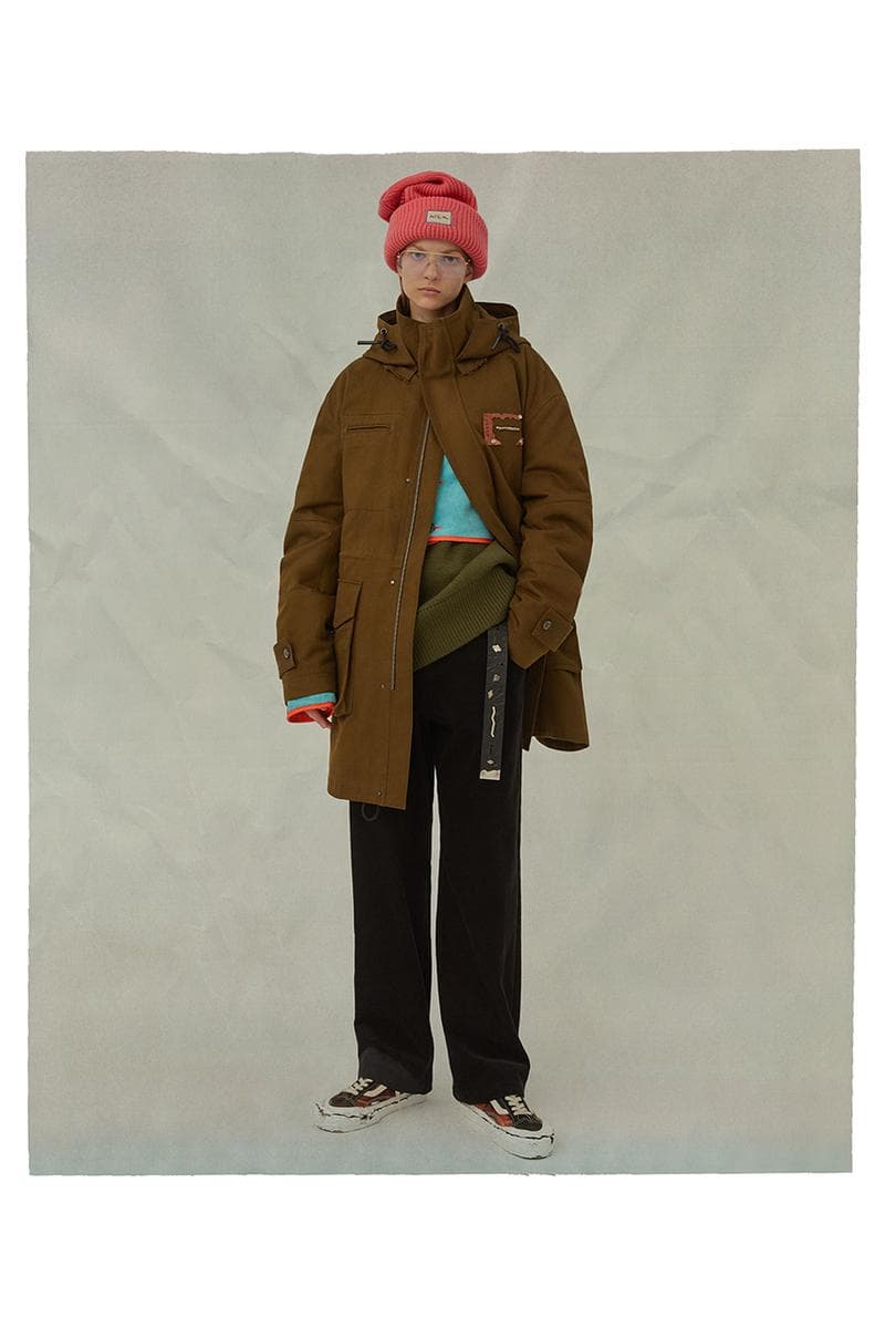 ader error fall winter lookbook release info beanies jackets jumpers knit sweaters