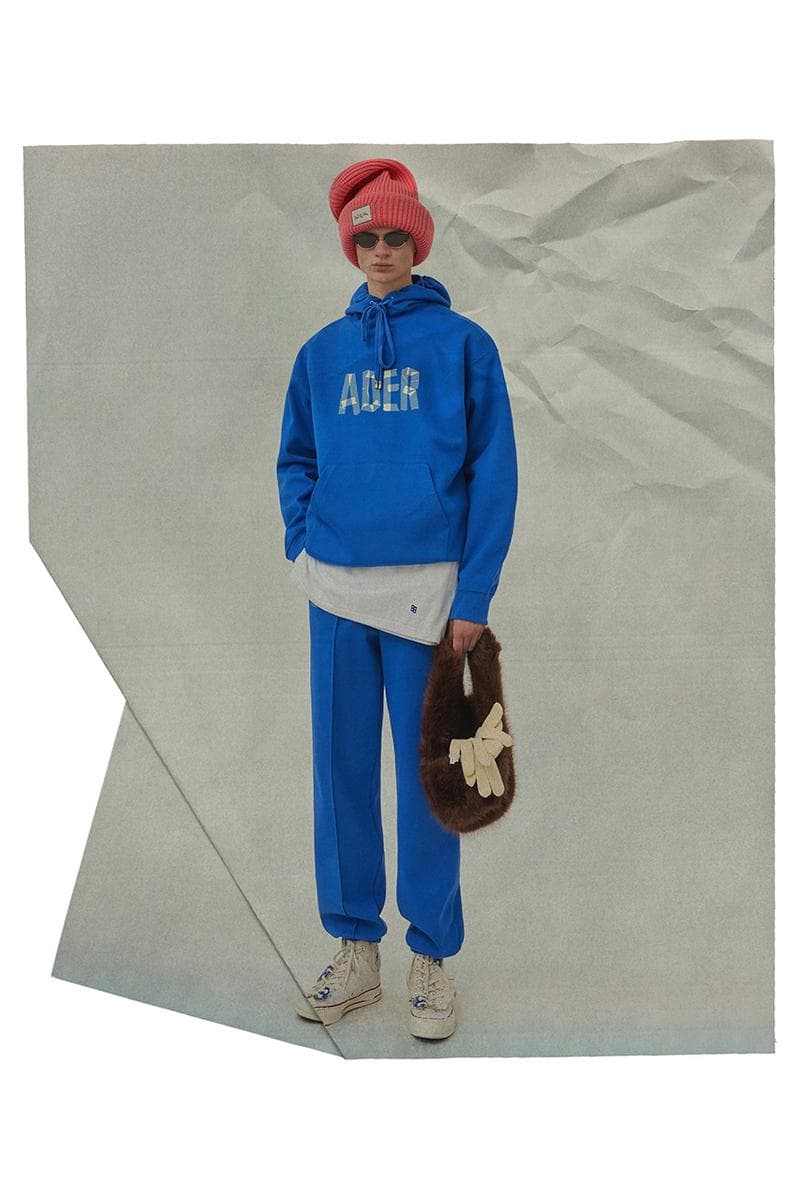 ader error fall winter lookbook release info beanies jackets jumpers knit sweaters