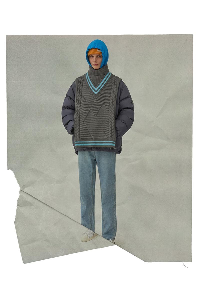 ader error fall winter lookbook release info beanies jackets jumpers knit sweaters