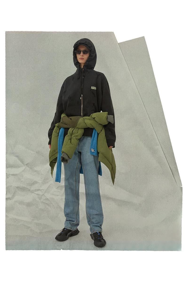 ader error fall winter lookbook release info beanies jackets jumpers knit sweaters