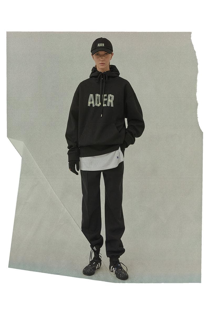 ader error fall winter lookbook release info beanies jackets jumpers knit sweaters