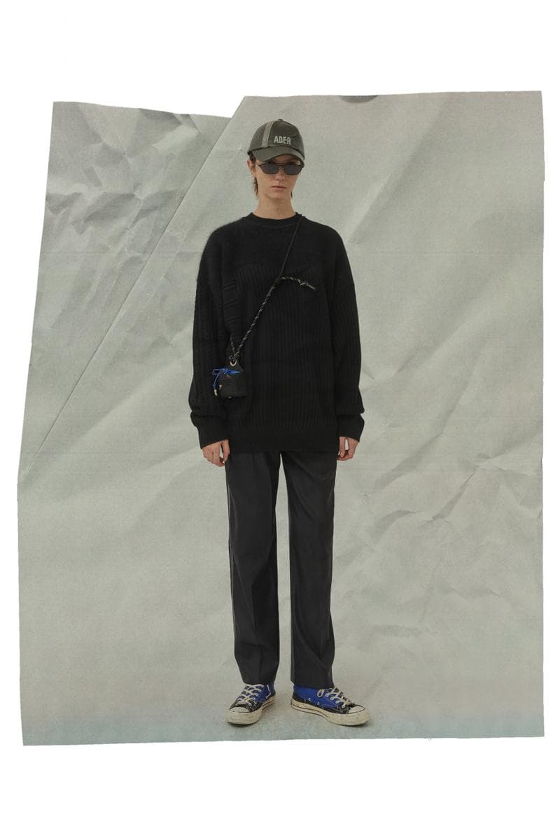 ader error fall winter lookbook release info beanies jackets jumpers knit sweaters