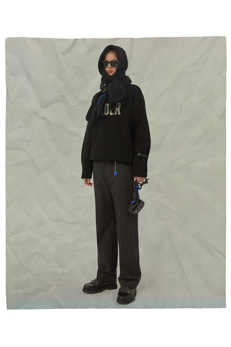 ader error fall winter lookbook release info beanies jackets jumpers knit sweaters