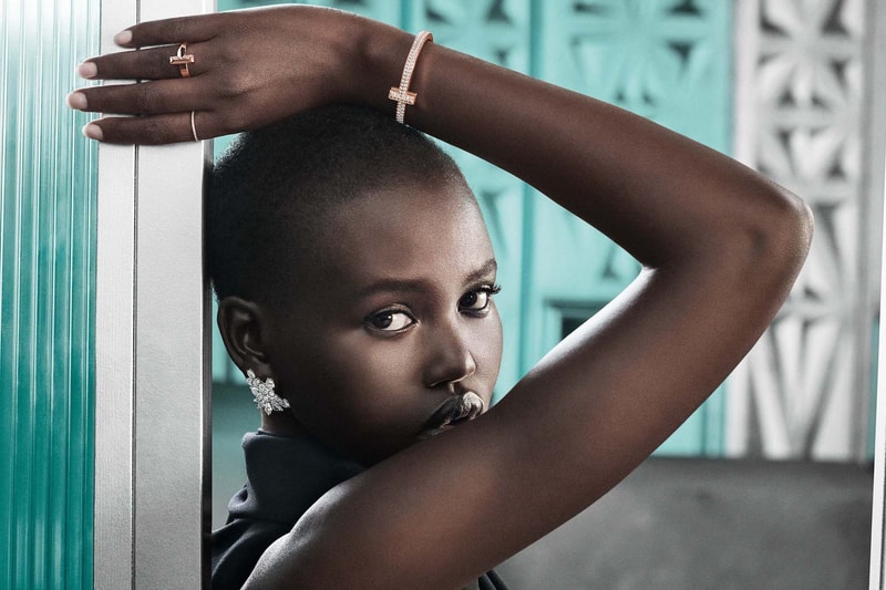 Adut Akech Tiffany & Co. T1 Campaign Interview Collection Jewelry 