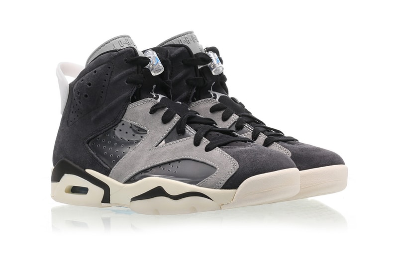 nike air jordan 6 retro chrome gray black womens exclusive sneakers release info