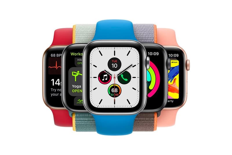 Apple Watch Series 5 Colors Blue Red Orange