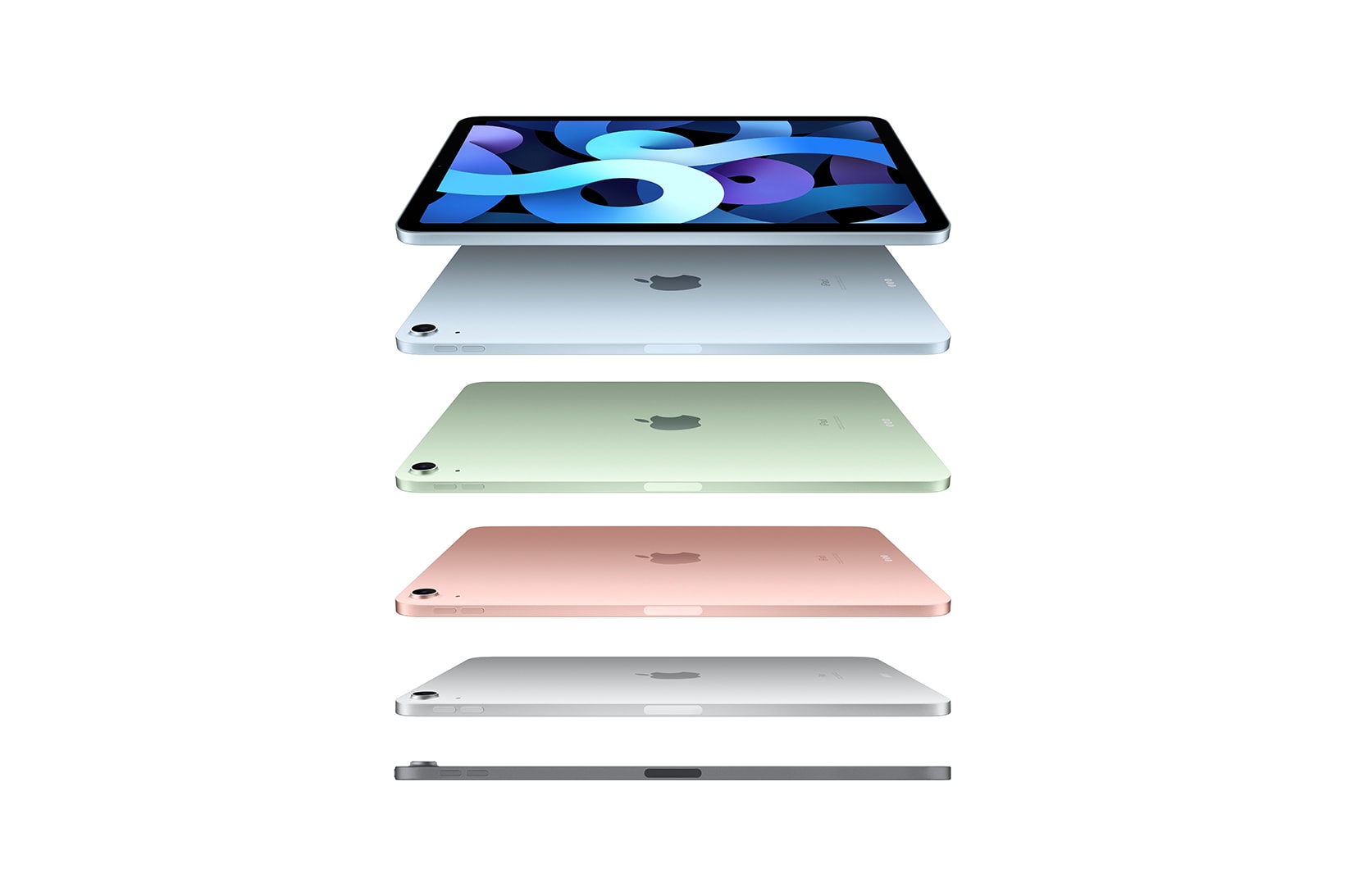 Apple iPad Air 2020 4 Green Blue