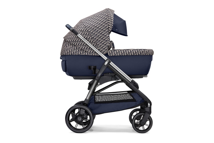 Dior Introduces Its First-Ever Baby Stroller, Dressed in Oblique Print